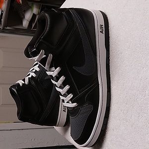 Nike Air High Tops ,Size 12 they have black laces now.